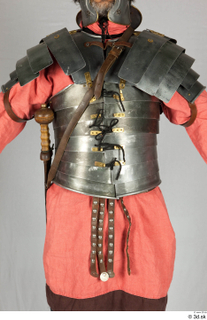  Photos Medieval Knight in plate armor 11 Medieval Soldier Roman soldier red gambeson upper body 0001.jpg